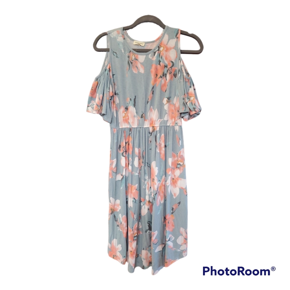 Floral print dress
